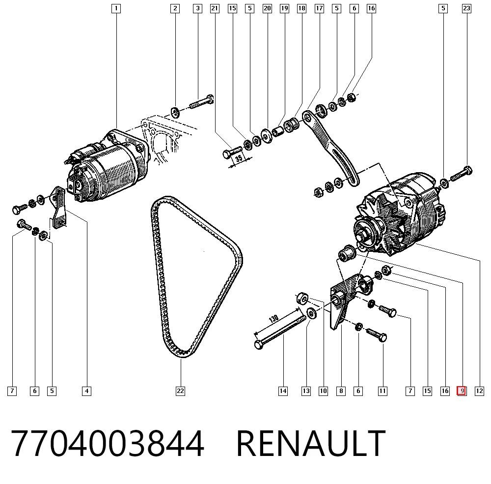  9  sedan (1981-1988) original desde 9,53 €