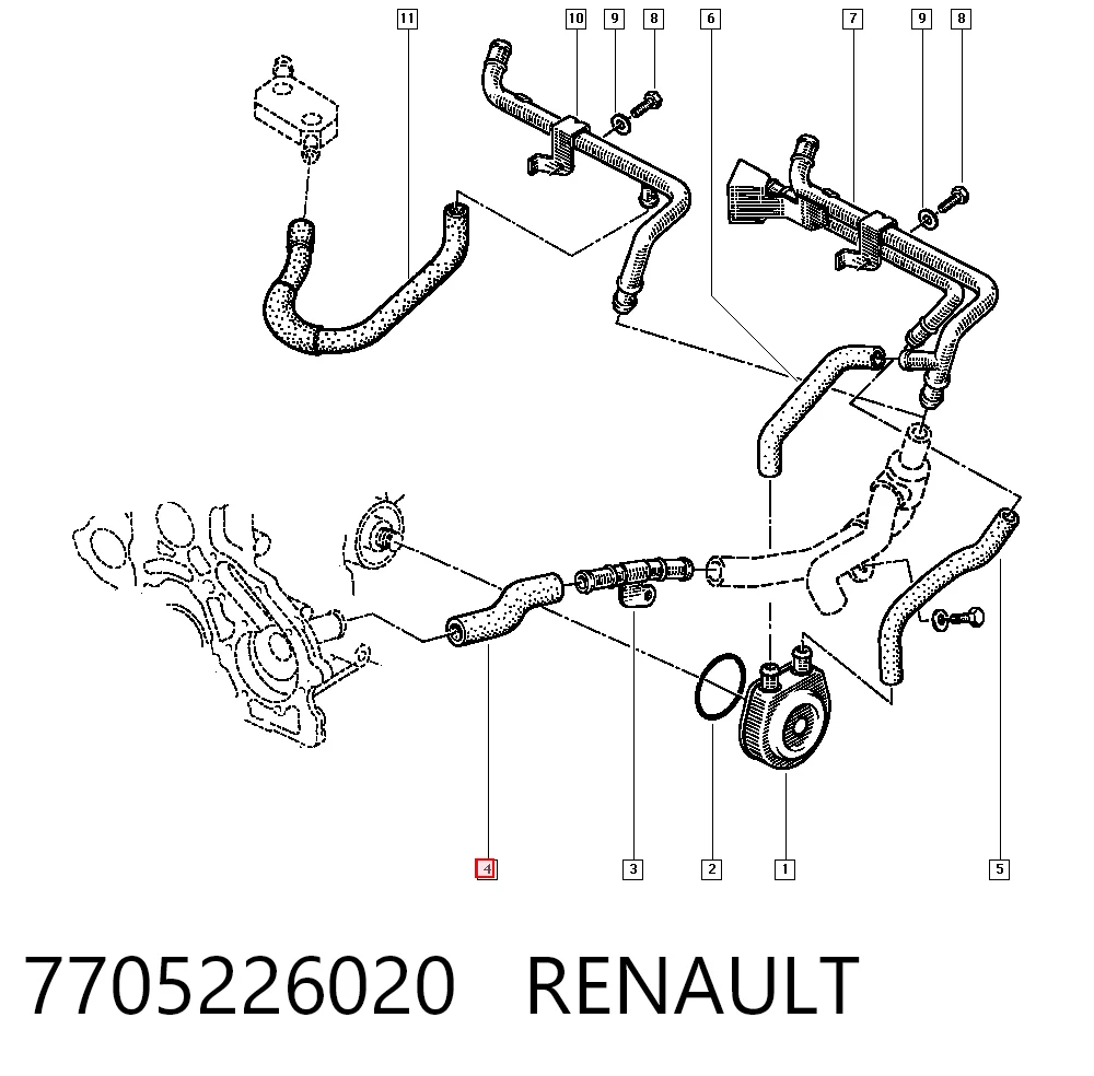 7705226020 Renault (RVI)