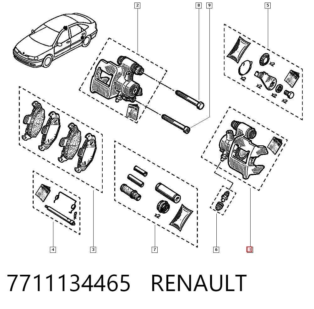 7711134465 Renault (RVI)