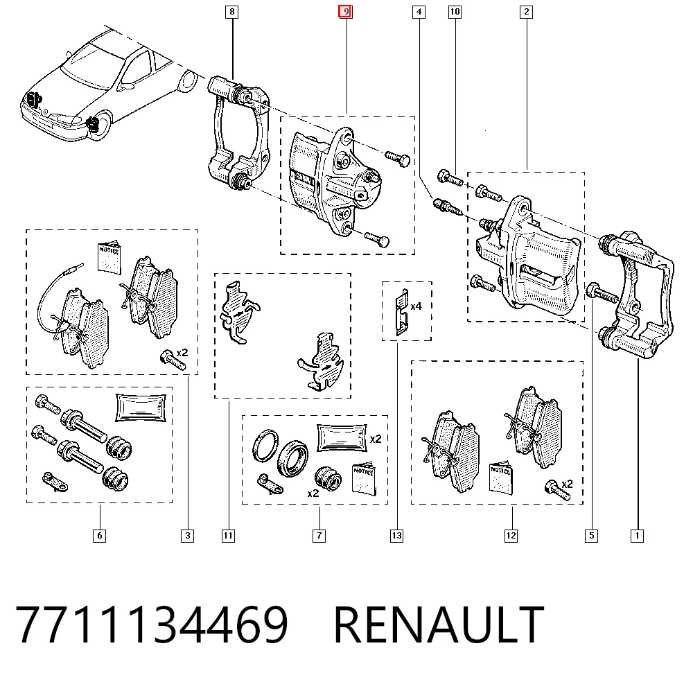 7711134469 Renault (RVI)