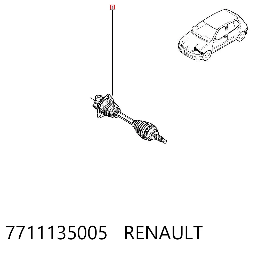7711135005 Renault (RVI)