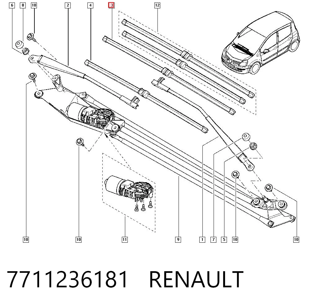 7711236181 Renault (RVI)