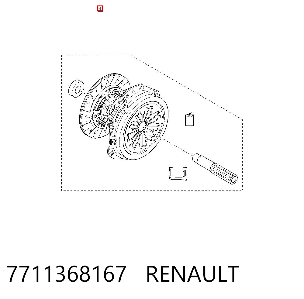 Kangoo II сaixa (2008-2021) original desde 137,23 €