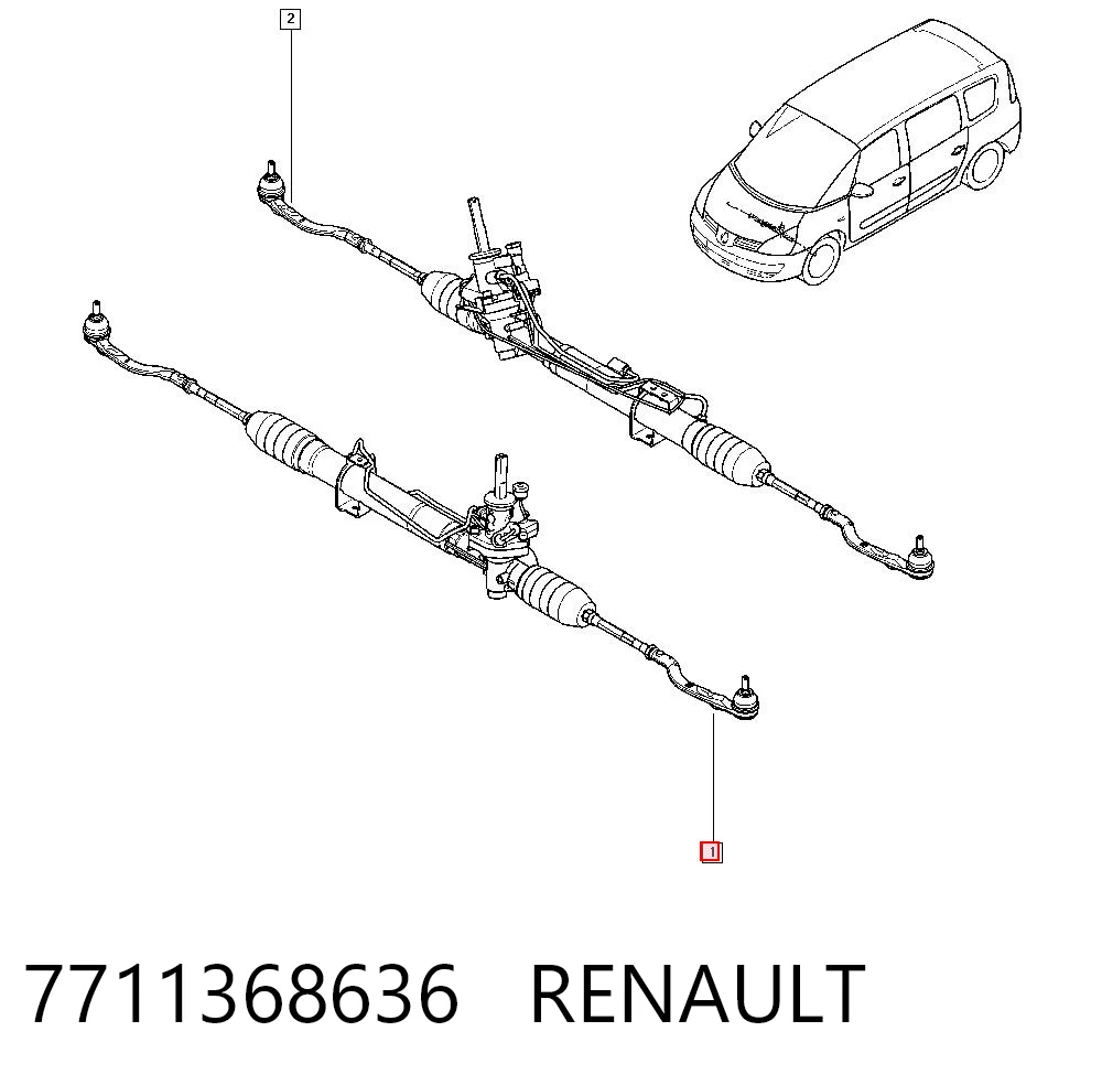 7711368636 Renault (RVI)