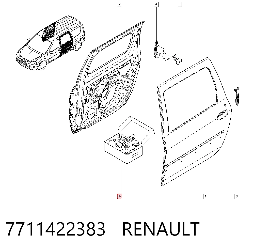 7711422383 Renault (RVI)