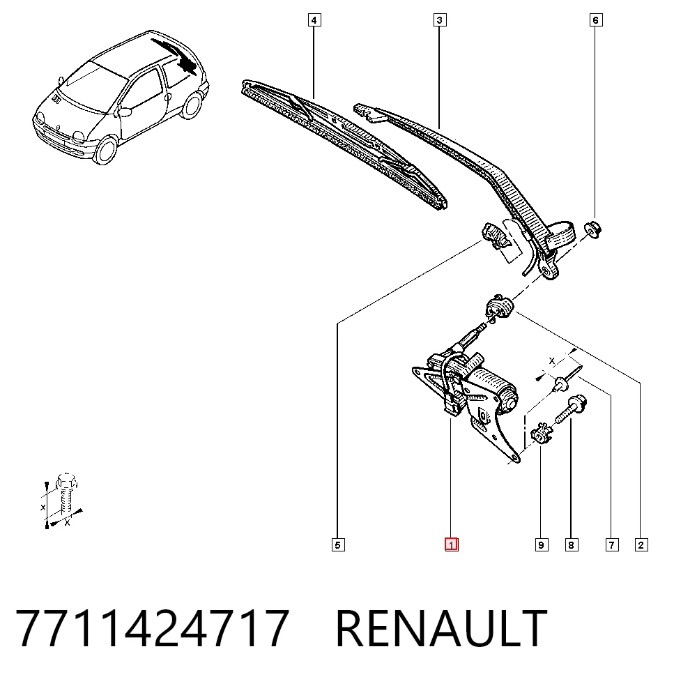 7711424717 Renault (RVI)