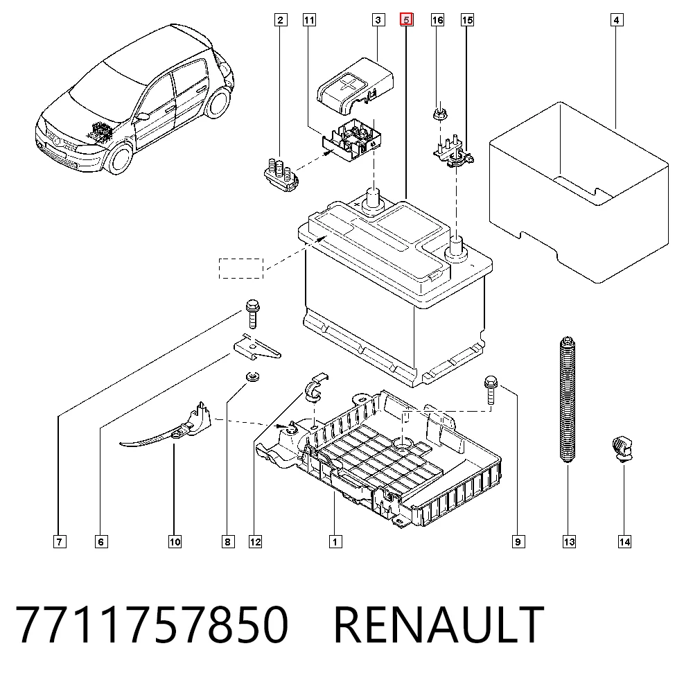 7711757850 Renault (RVI)