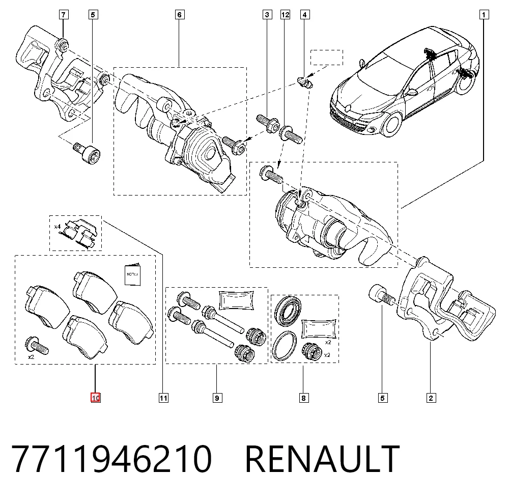 7711946210 Renault (RVI)