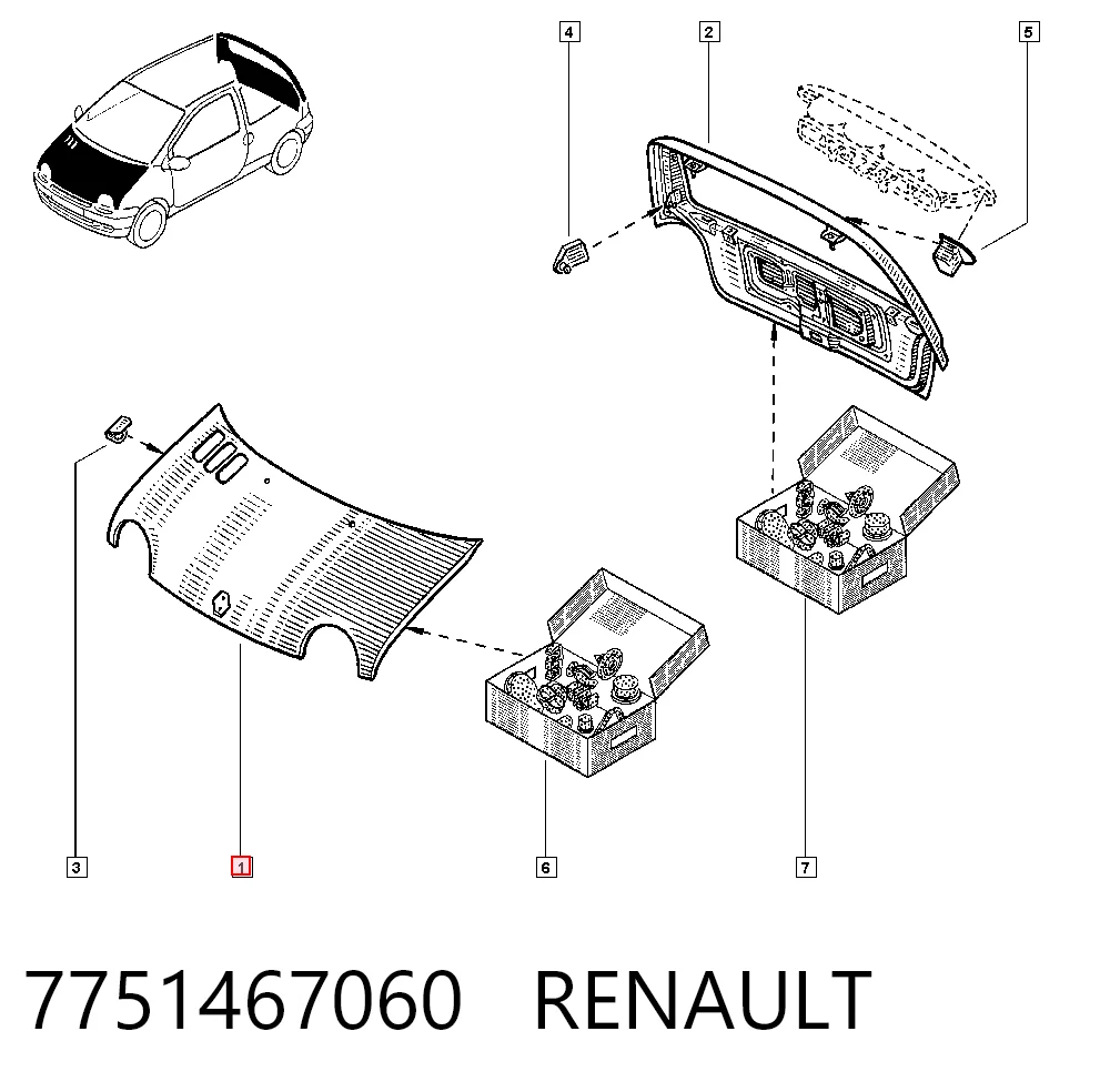 Capota Renault Twingo I C06 ao melhor preço