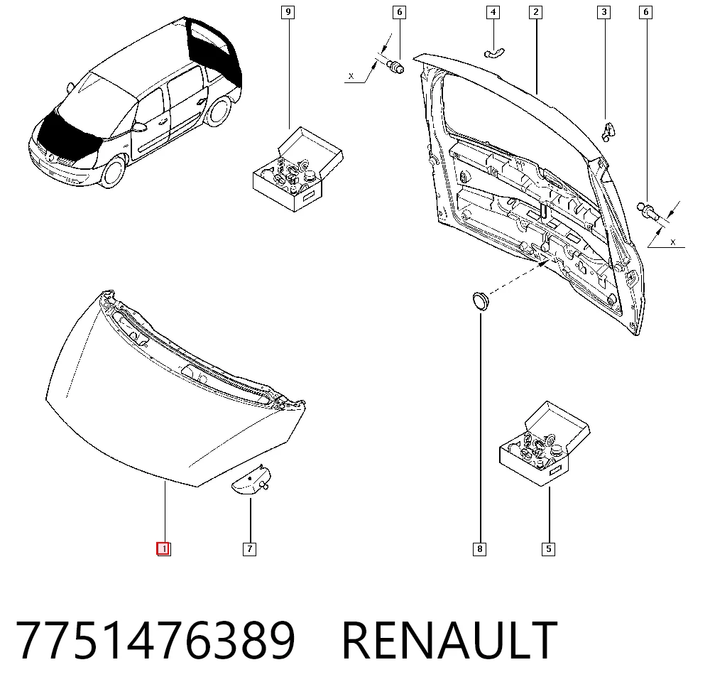 Capota Renault Espace IV JK0 ao melhor preço