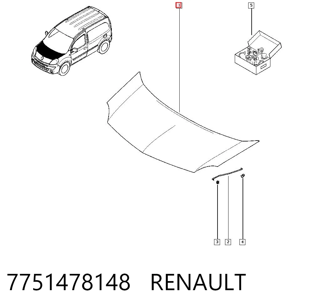  Renault Kangoo II сaixa comprar em Portugal