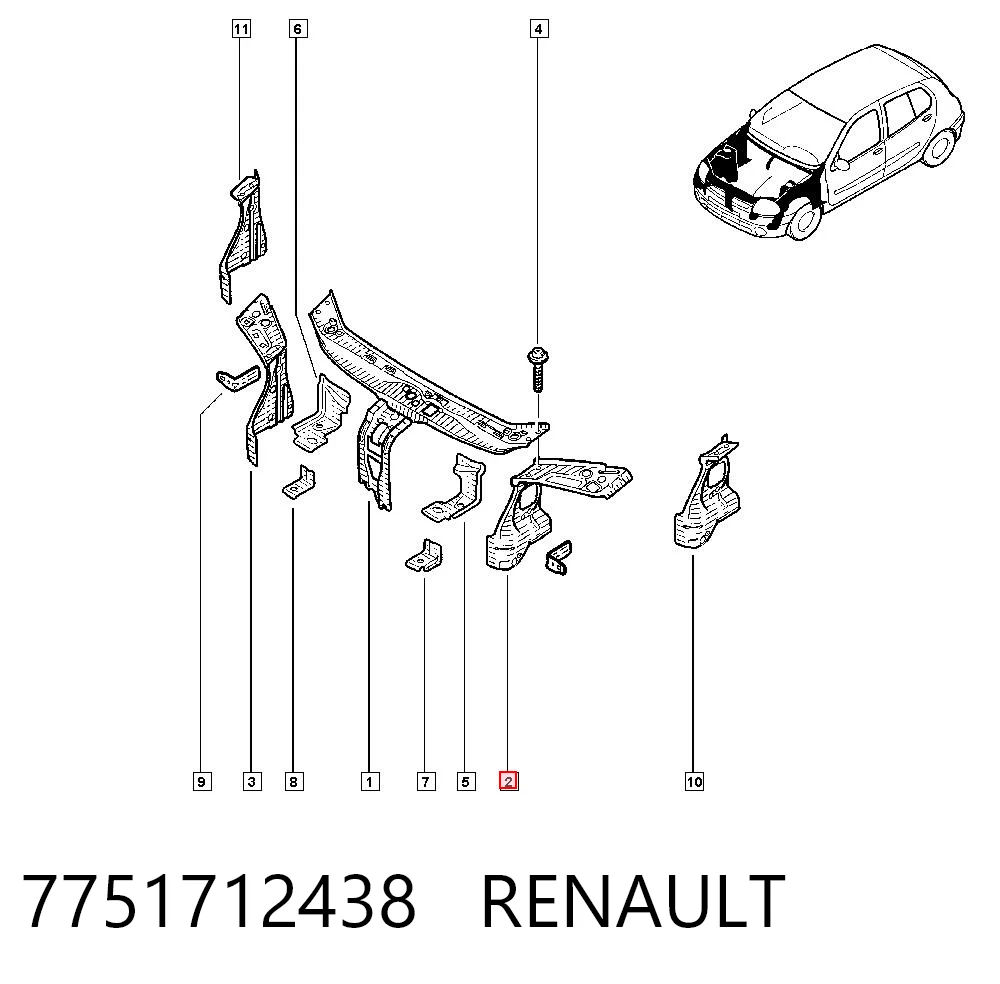 7751712438 Renault (RVI)