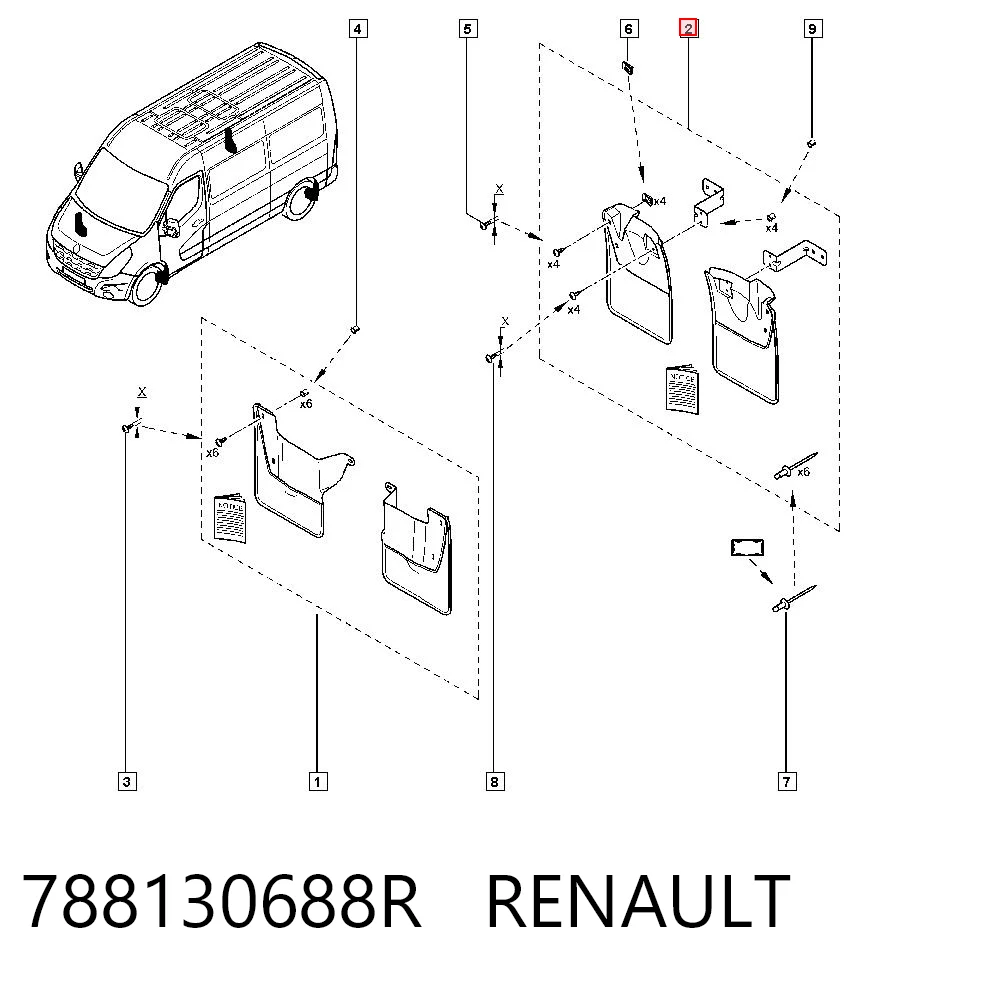 788130688R Renault (RVI)