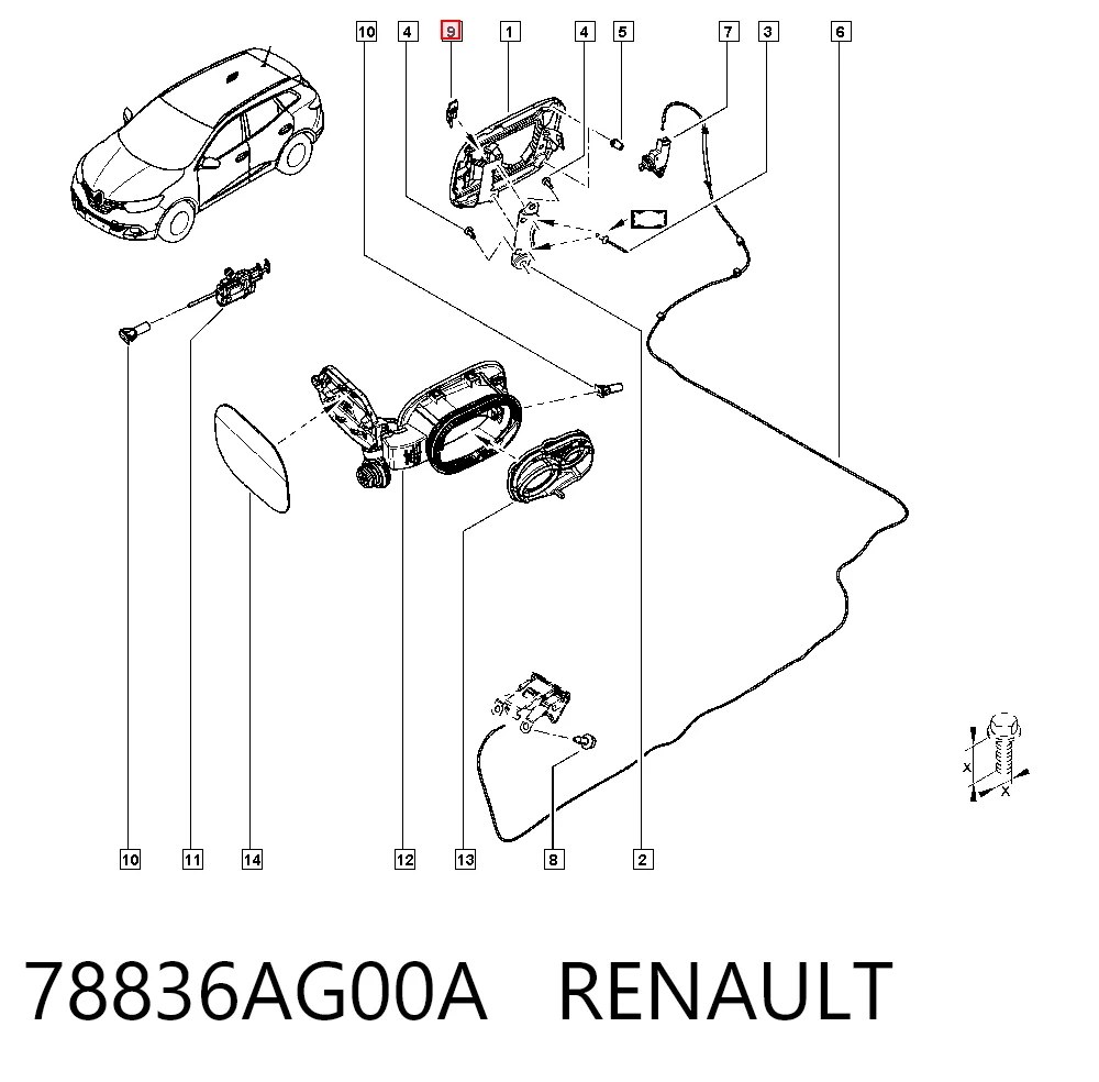 78836AG00A Renault (RVI)