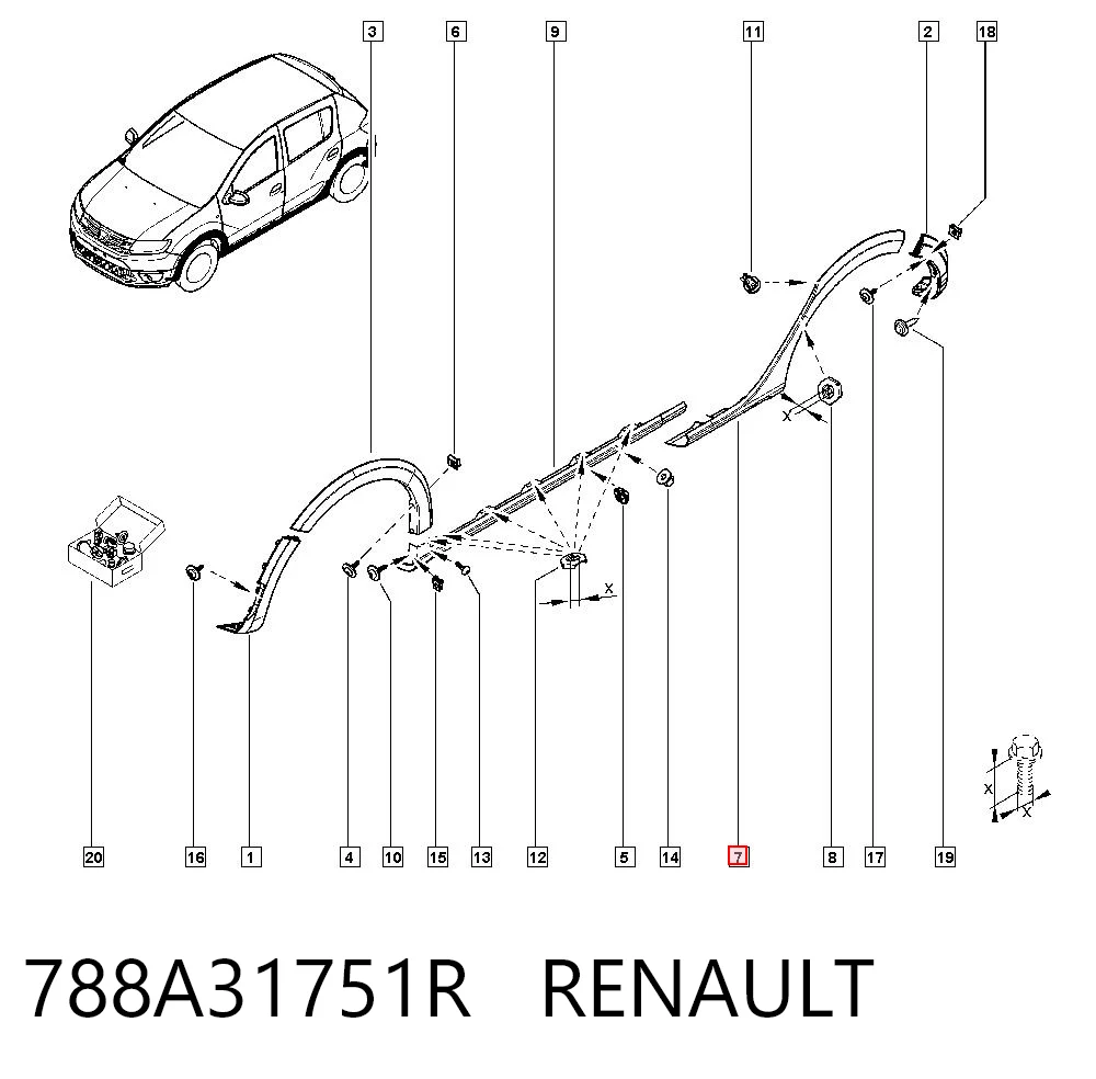 788A31751R Renault (RVI)