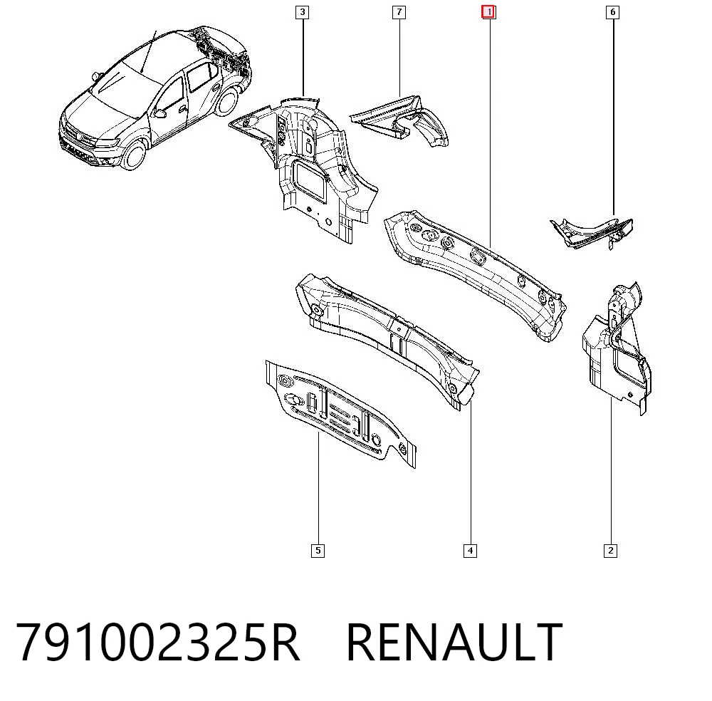 791002325R Renault (RVI)