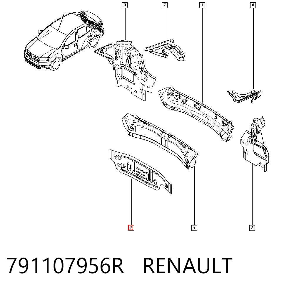 791107956R Renault (RVI)