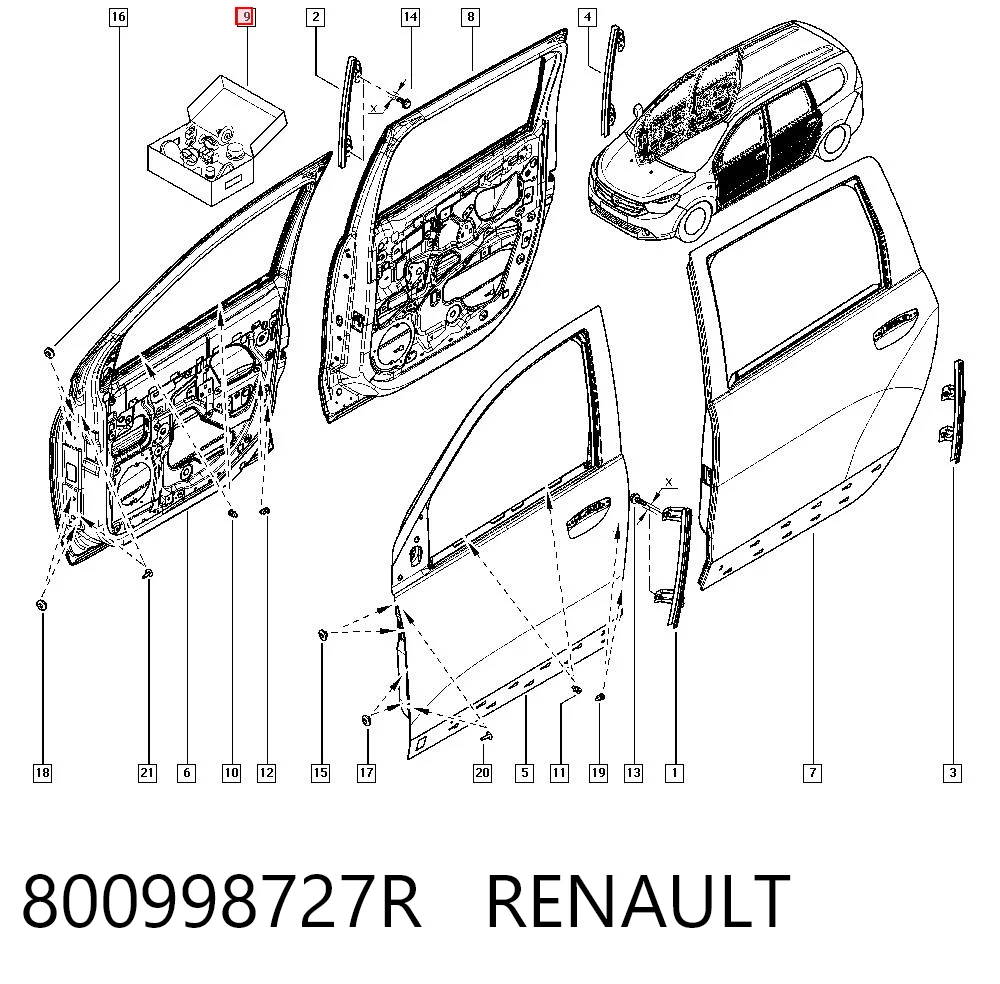 800998727R Renault (RVI)