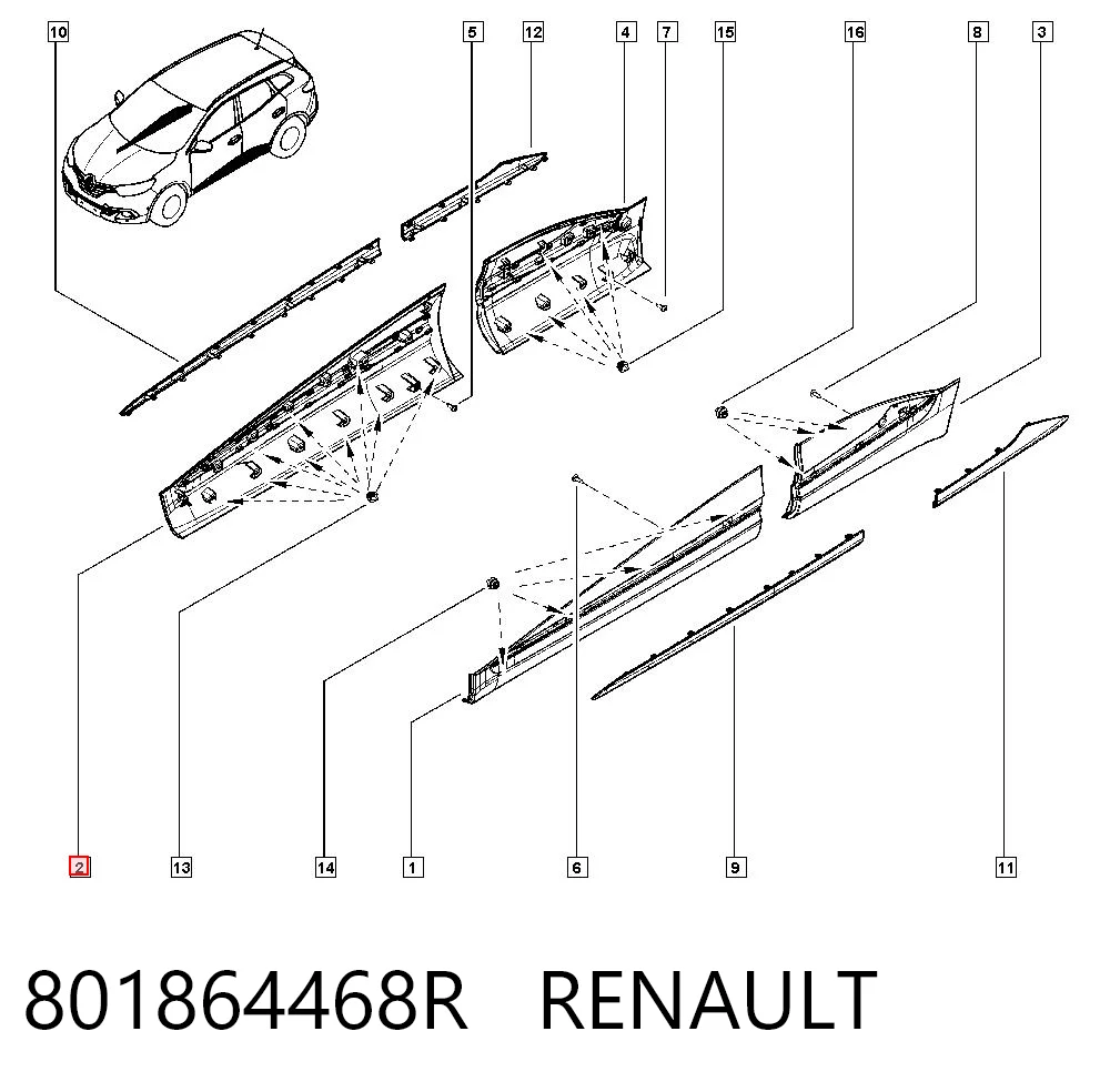 801864468R Renault (RVI)