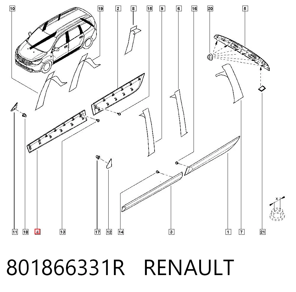 801866331R Renault (RVI)