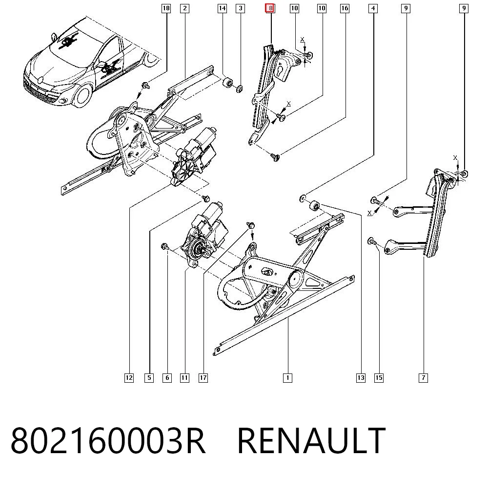 802160003R Renault (RVI)