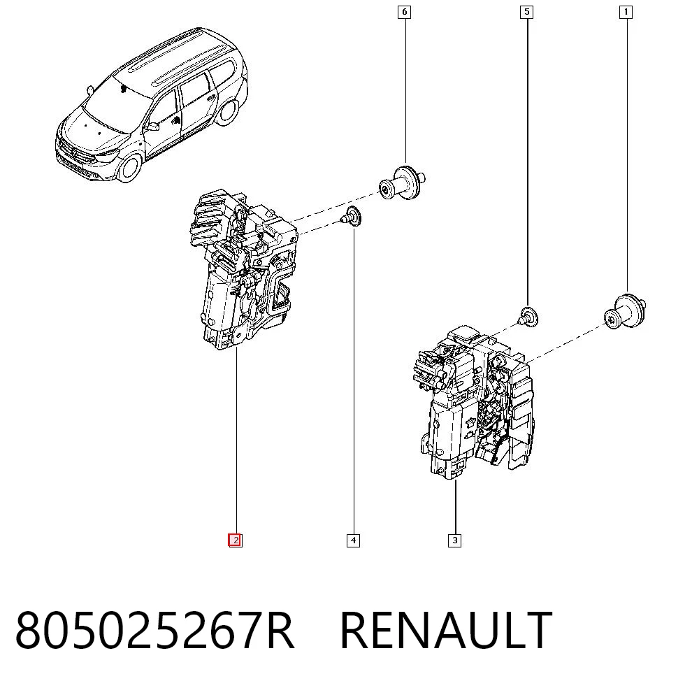 805025267R Renault (RVI)