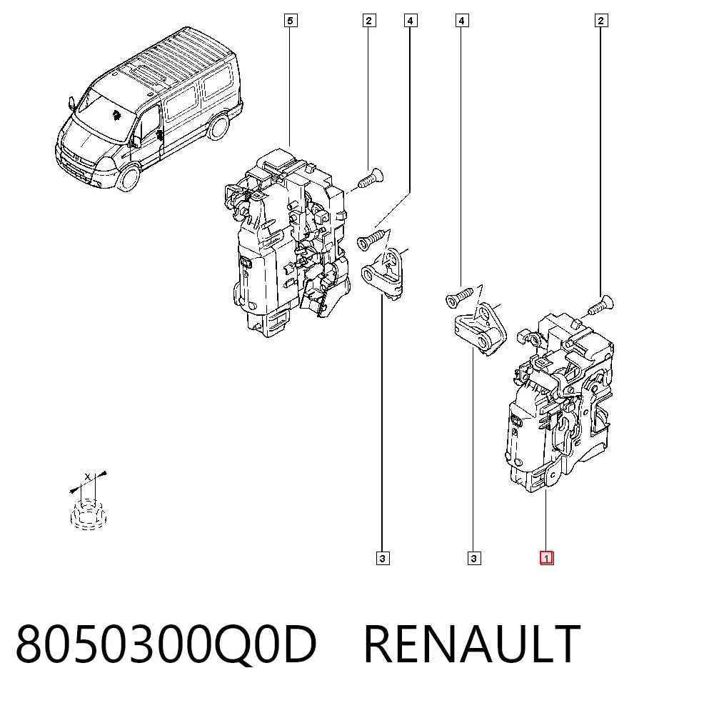 8050300Q0D Renault (RVI)