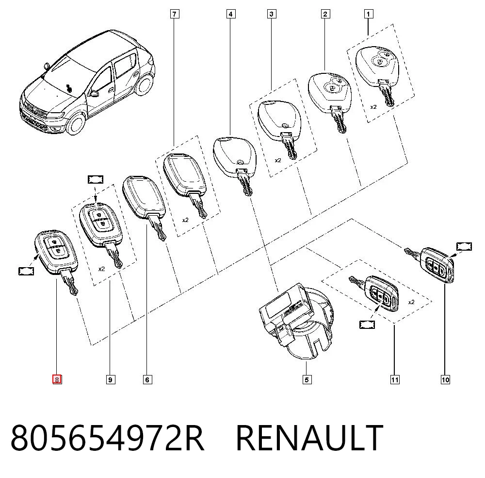 805654972R Renault (RVI)