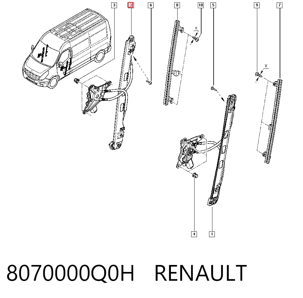 8070000Q0H Renault (RVI)
