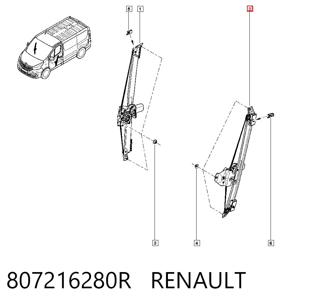 Trafic III plataforma a bordo (2014-2026) original desde 97,13 €