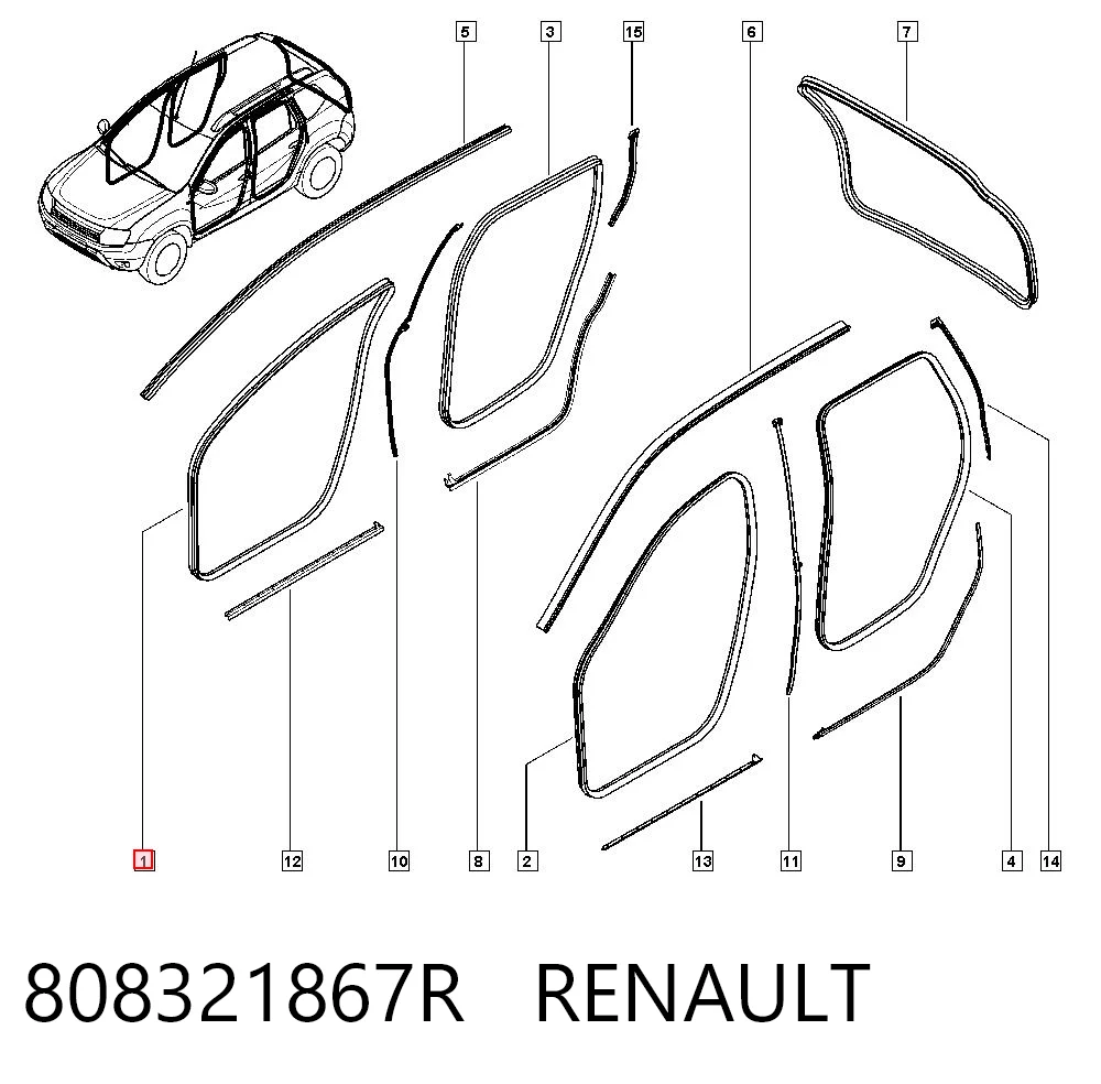808321867R Renault (RVI)