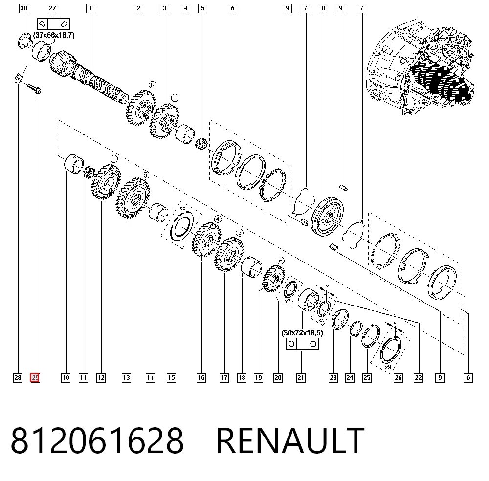 812061628 Renault (RVI)