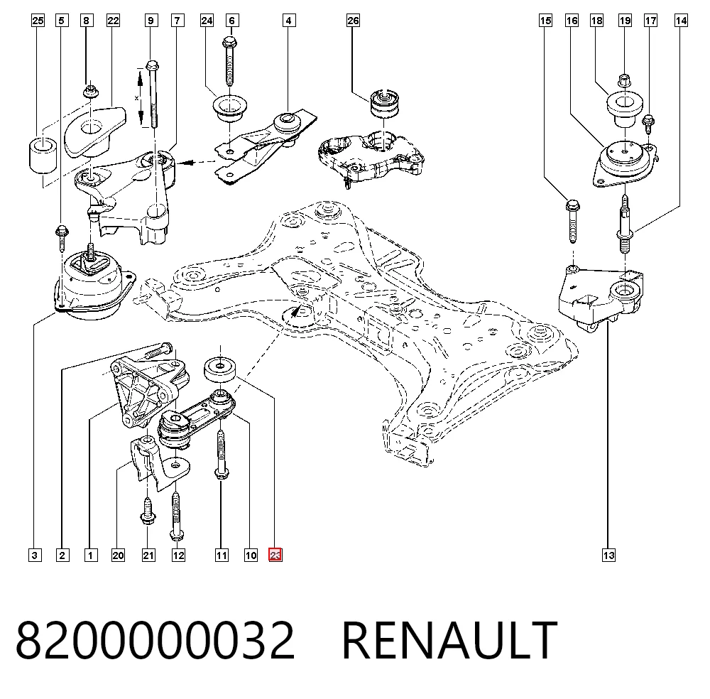 8200000032 Renault (RVI)