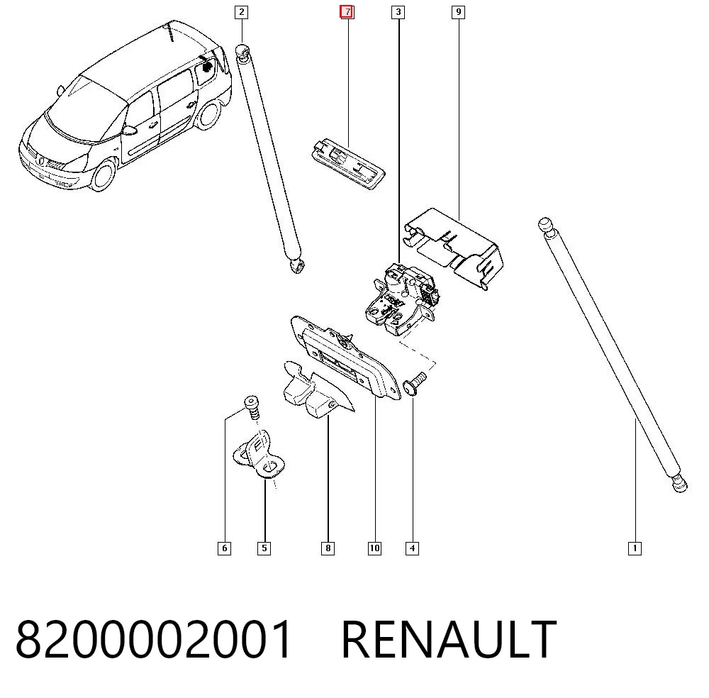 8200002001 Renault (RVI)