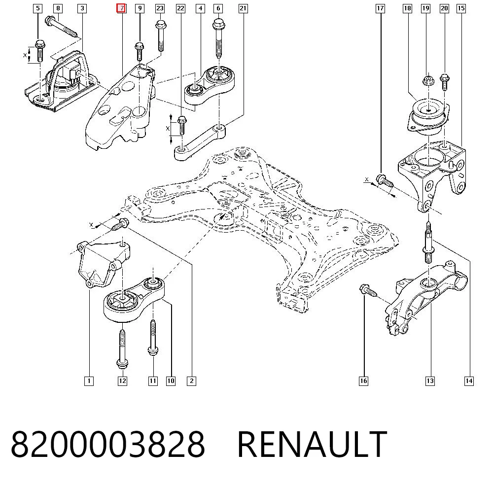 8200003828 Renault (RVI)