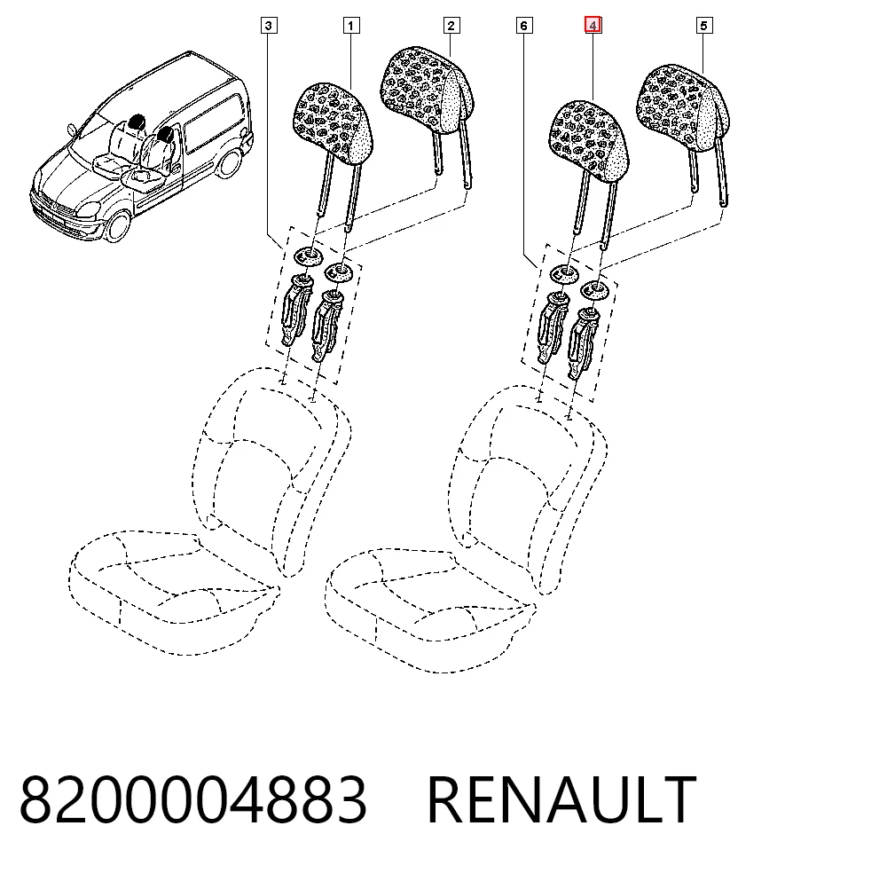 8200004883 Renault (RVI) Válvula EGR de recirculação dos gases