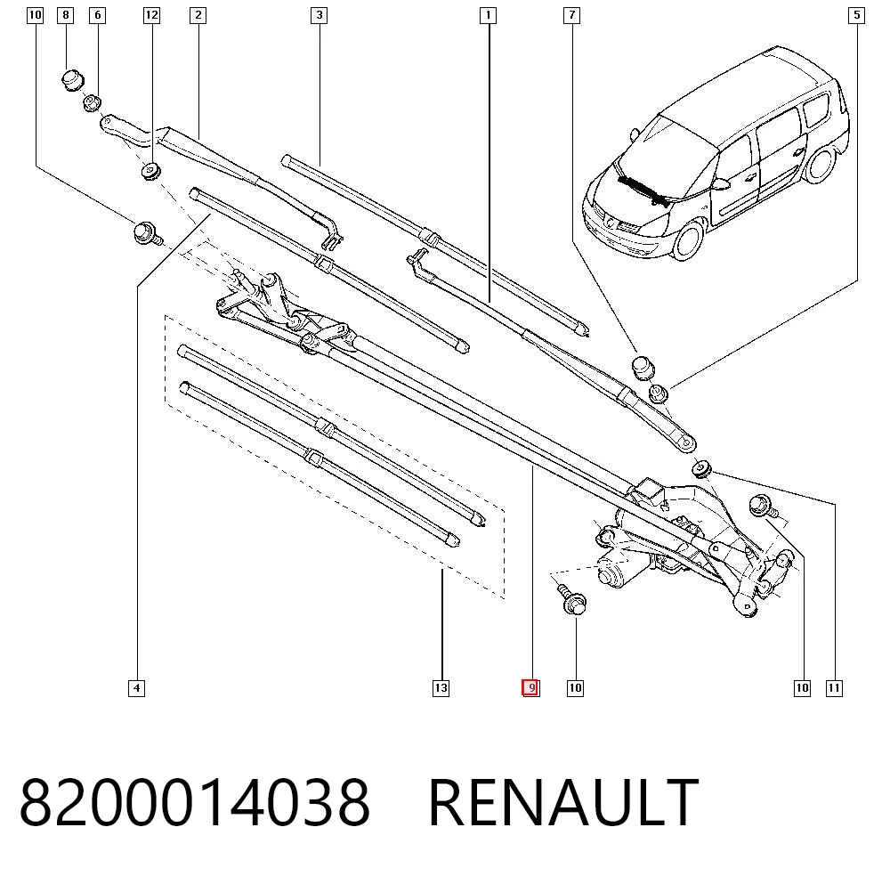 8200014038 Renault (RVI)