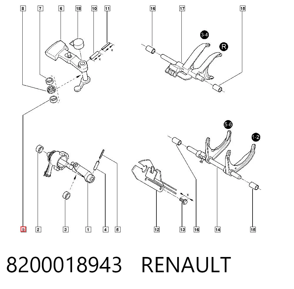 Compre 91106383003 Honda Rolamento de suporte da árvore primária da Caixa de Mudança (rolamento de centragem de volante)