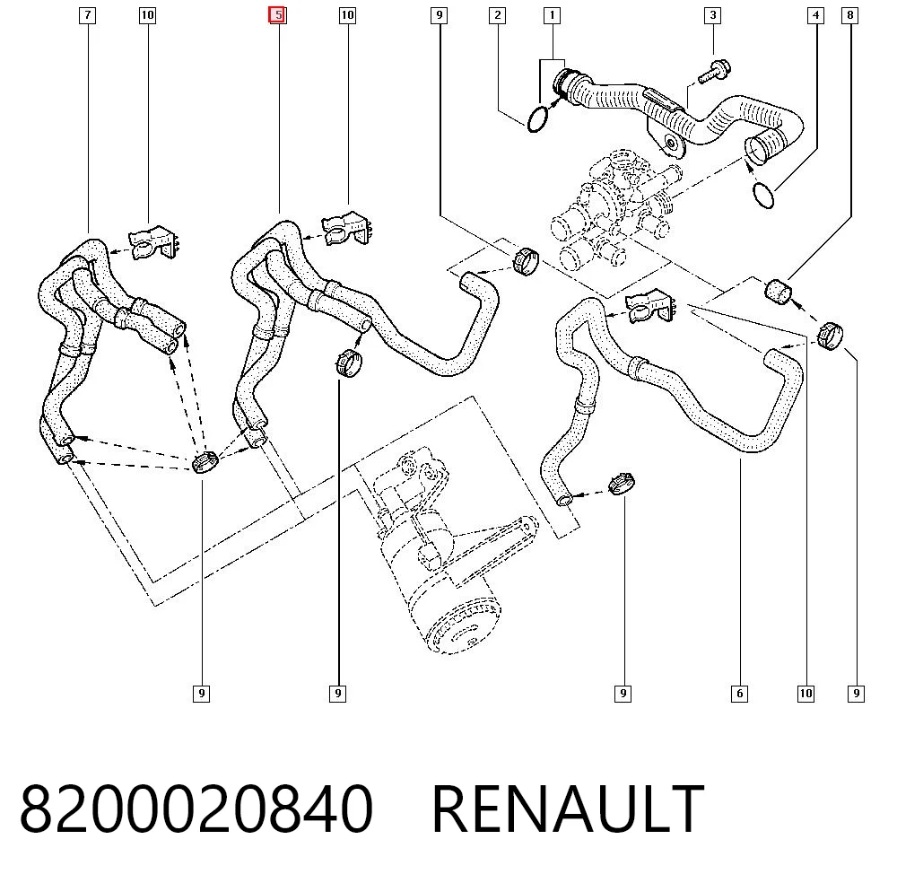 8200020840 Renault (RVI)