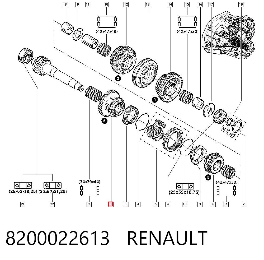 8200022613 Renault (RVI)