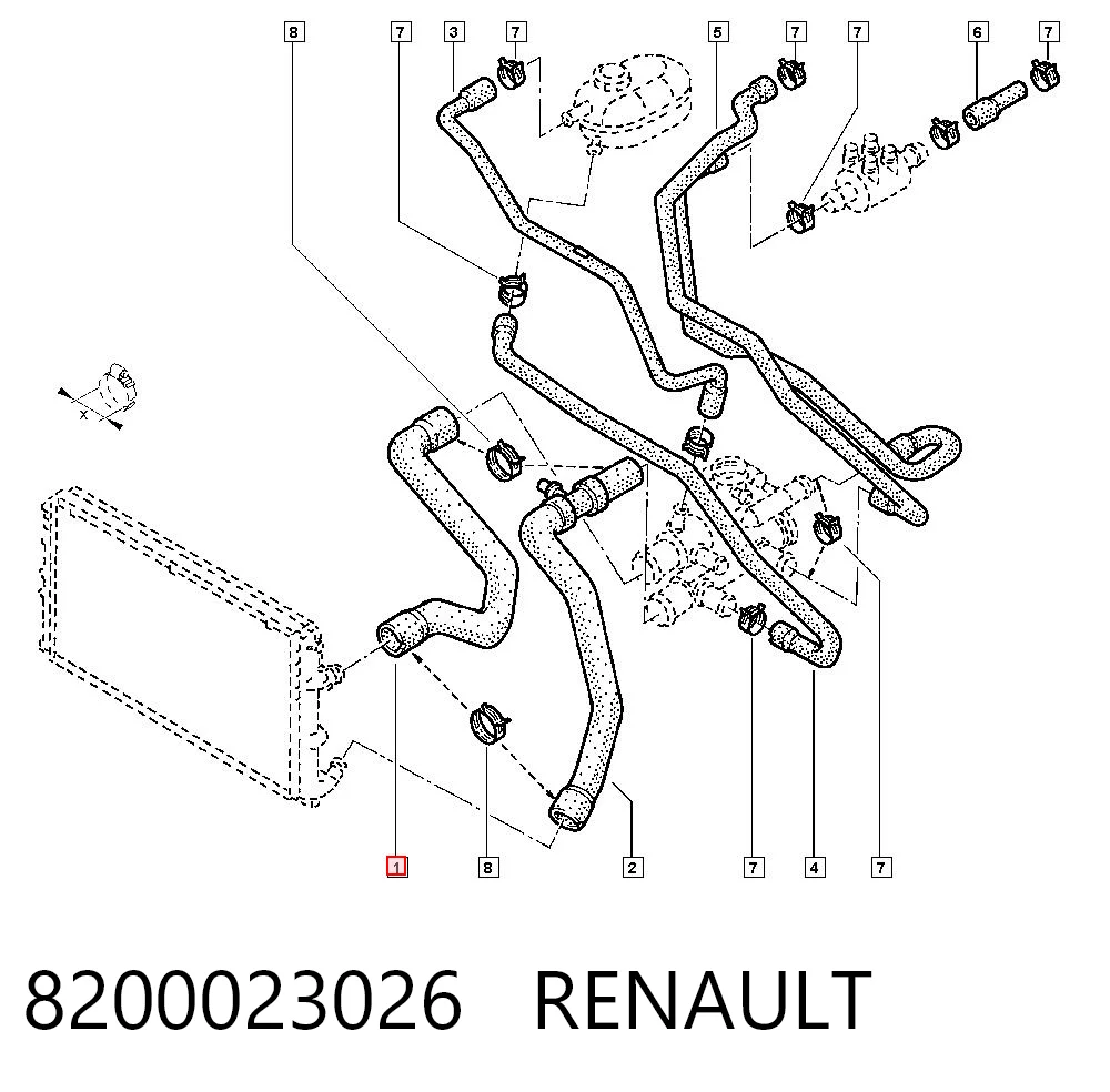 8200023026 Renault (RVI)