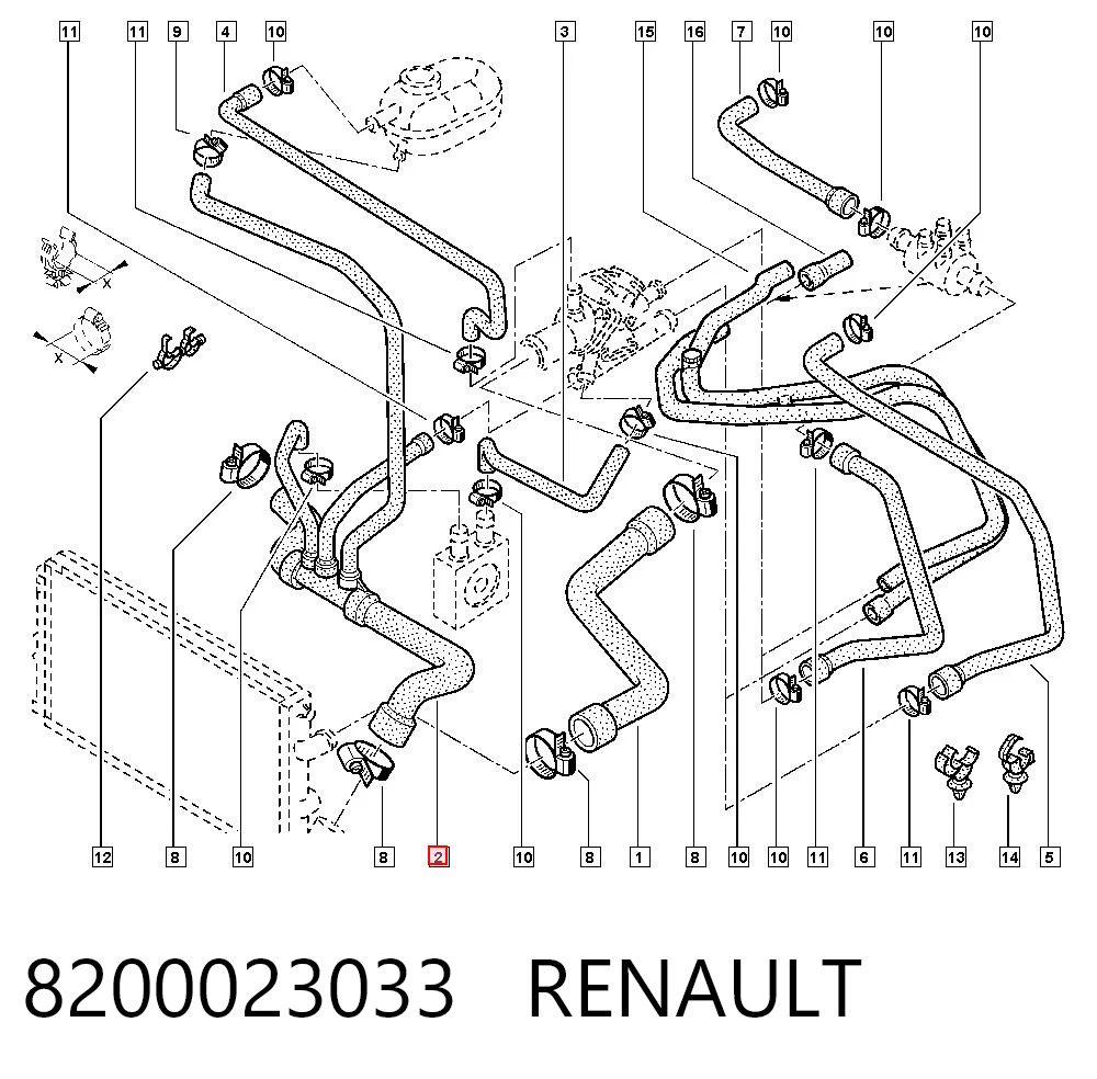 8200023033 Renault (RVI)