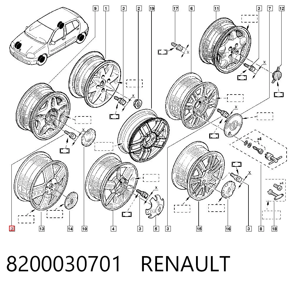 8200030701 Renault (RVI)