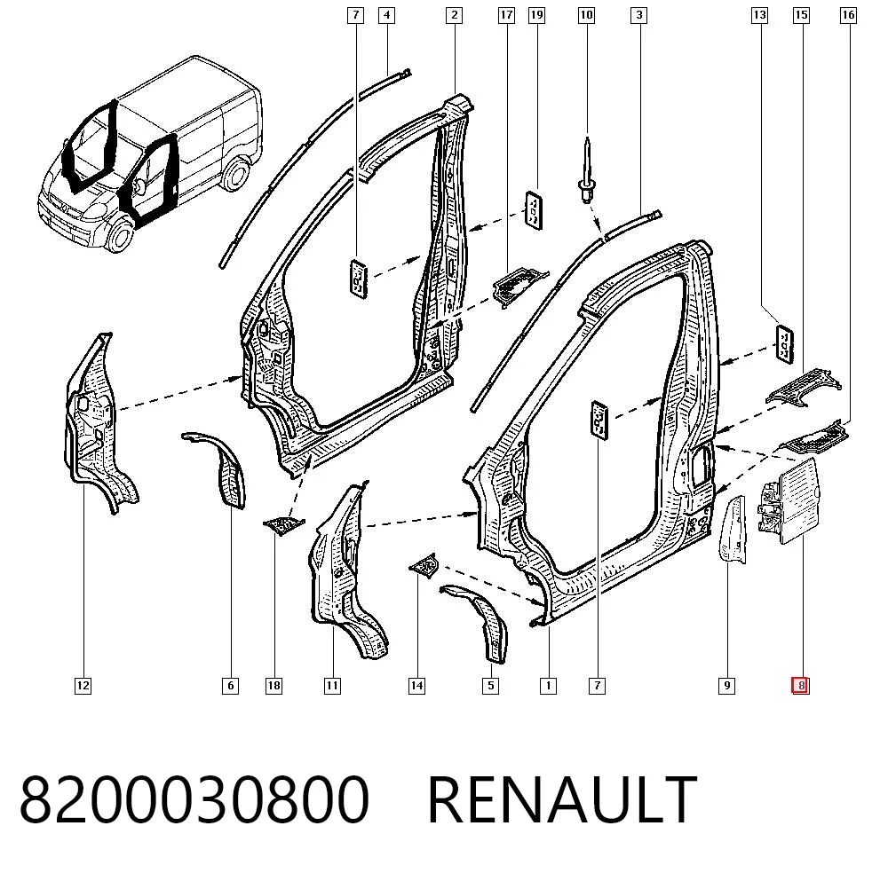 Alcapão do tanque de combustível Renault Trafic II FL ao melhor preço