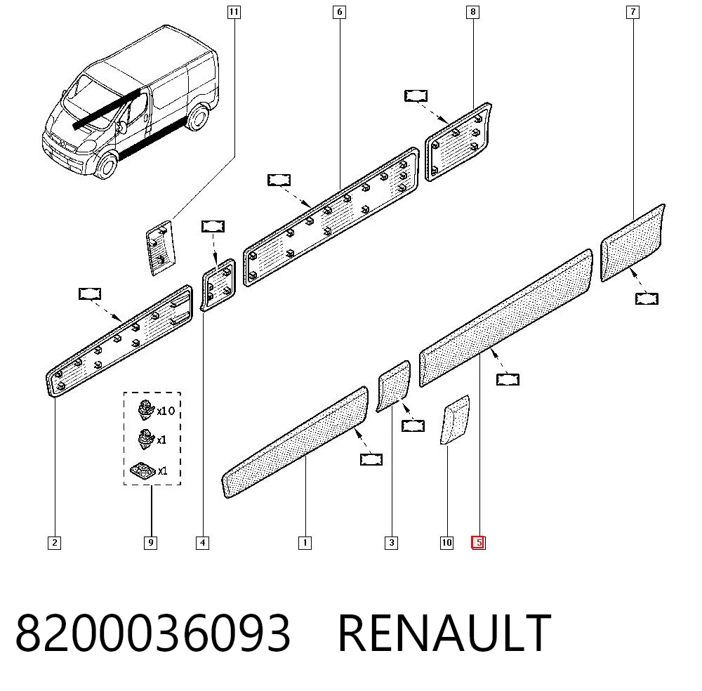 8200036093 Renault (RVI)
