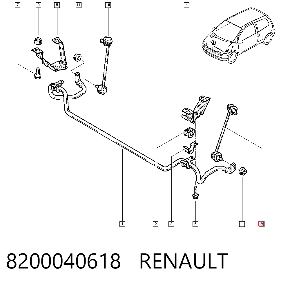 8200040618 Renault (RVI)