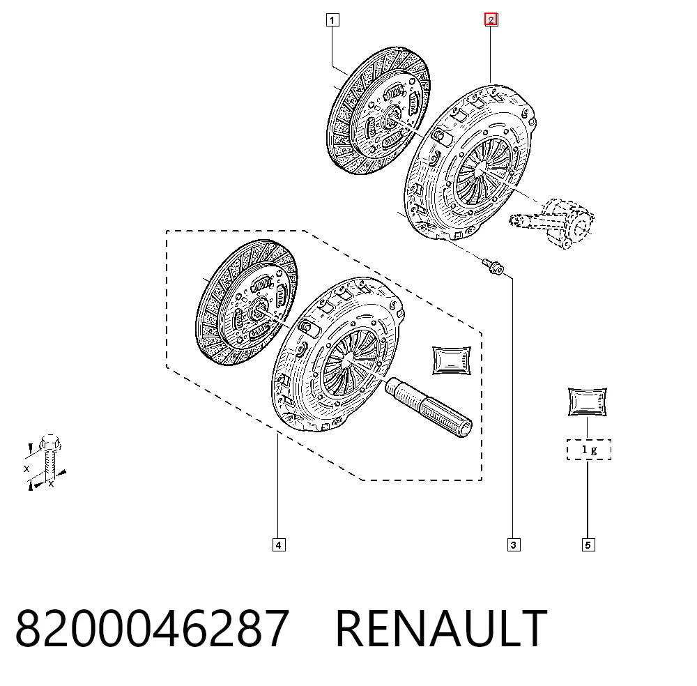 Cesta de embraiagem Renault Master II HD, FD ao melhor preço