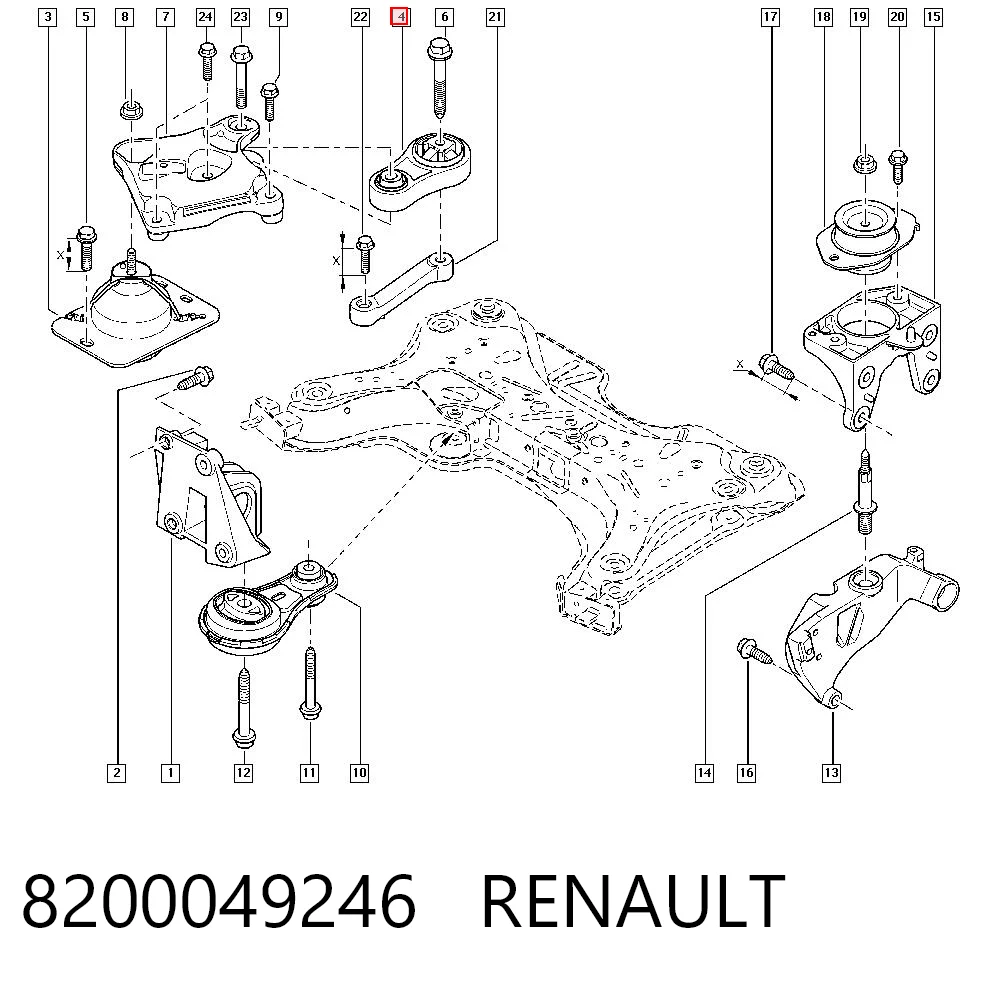 8200049246 Renault (RVI)