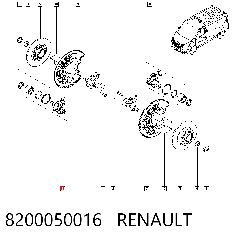 8200050016 Renault (RVI)