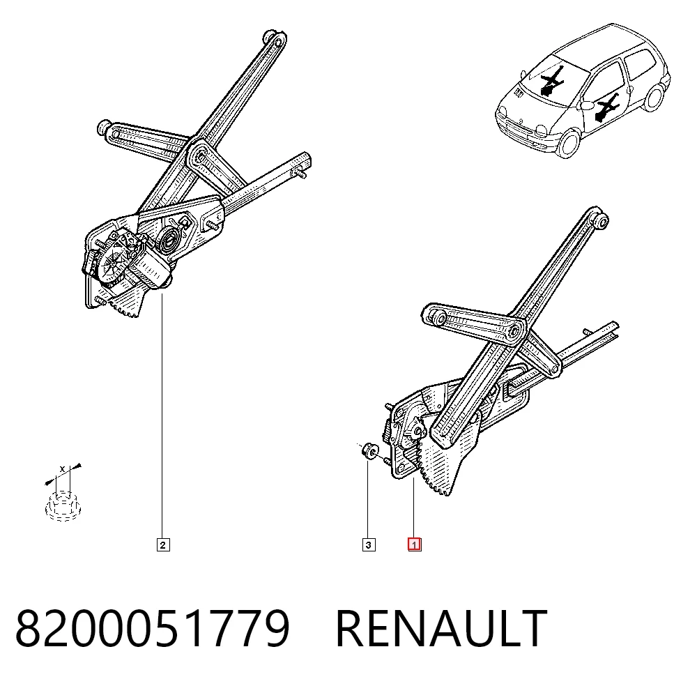  Twingo I hatchback (1992-2007) original desde 98,94 €